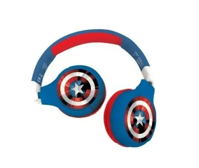 Lexibook Marvel Avenger Headphones 2-in-1 Bluetooth & Wired│with Mic & Button • £24.99