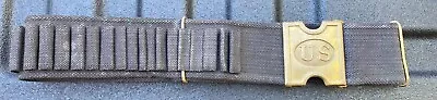 US Mills & Orndorff Cartridge Belt Spanish American War US Army 1881 • $250