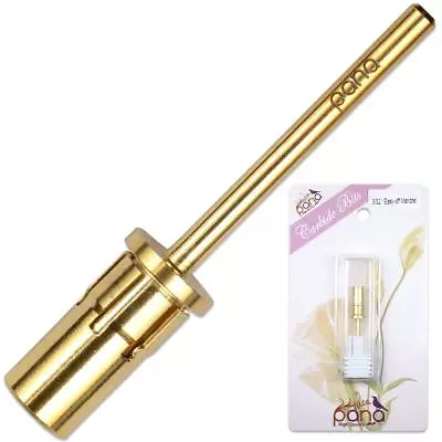 Pana Loxo Gold Easy-Off Mandrel Bit 3/32  Shanks For Nail Drill - Gold • $8.59