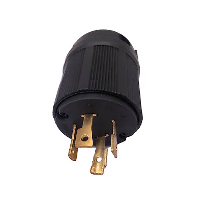 NEMA L15-30P Male Plug 30A 250V Locking Generator Plug L15-30 • $9.99