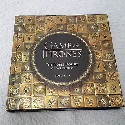 Game Of Thrones - Season 1-5 The Noble Houses Of Westeros Hardback Book • £10.37