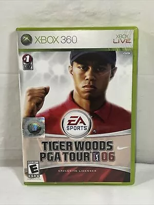 Tiger Woods PGA Tour 06 (Xbox 360 2005) Complete Tested Working • $6.40