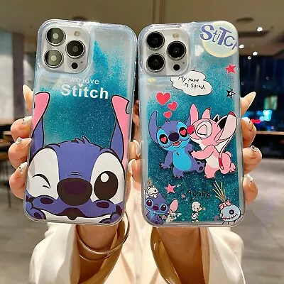 £3.59 • Buy For IPhone Samsung Bling Quicksand Stitch Cute Women Girl Soft Phone Case Cover