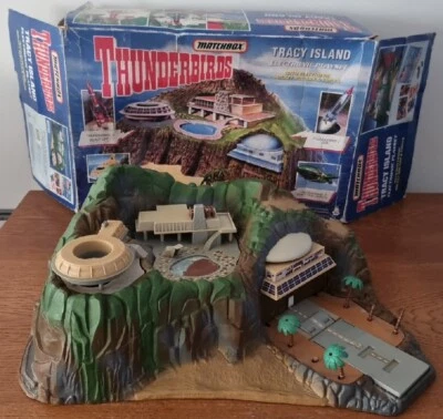 £29.95 • Buy Matchbox Thunderbirds Tracy Island Electronic Playset C1990’s