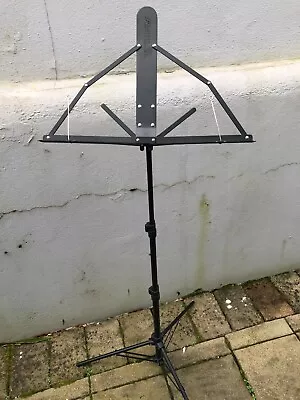 £3 • Buy Rat Stands Metal Folding Sheet Music Stand Holder Tripod Base Foldable + Case