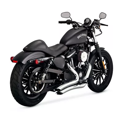 Vance & Hines PCX Big Radius 2-into-2 Full Exhaust System Chrome #26367 • $999.99