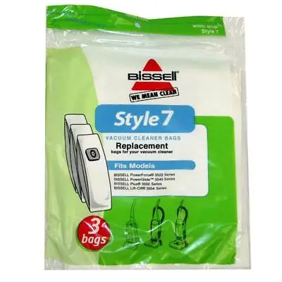 Genuine Bissell Style 7 3 Bags In A Pack Vacuum Cleaner Bags • $9.51