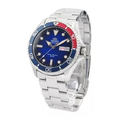 Orient Mako Kamasu Blue Dial Pepsi Bezel Automatic RA-AA0812L19B Mens Watch 200M • $372.89