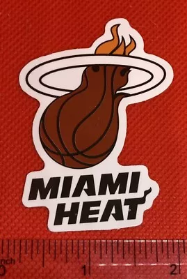 Miami Heat Basketball Sticker Decal Free Fast US Shipping! 🇺🇸 • $2.84