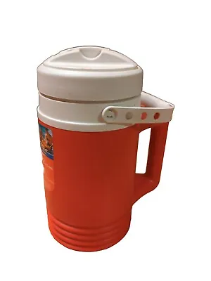 Igloo Legend Gallon Beverage Water Jug Red Insulated Handle Cooler Vintage 90's • $15.99