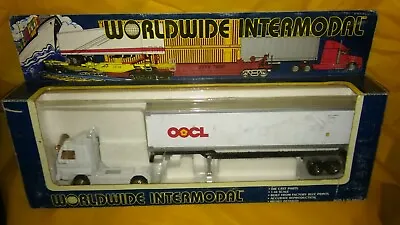 OOCL WORLDWIDE Tractor/Trailer/Intermodal By K-Line -NEW-NO RESERVE • $24.95