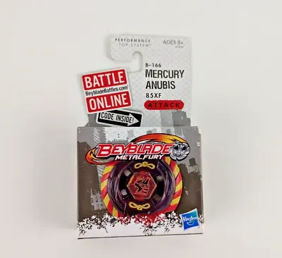 Beyblade Metal Fusion B-166 Mercury Anubis 85XF Attack Hasbro 2012 • $44.33