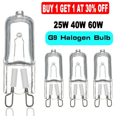 10 X G9 Halogen Bulbs 25w/40w/60w Warm White Filament Lamp Replace Led Bulb Uk • £2.99