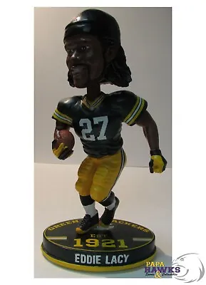 EDDIE LACY Green Bay Packers Bobblehead With Bobble Arms - Lambeau Field • $17.99