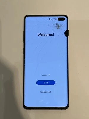 $79.99 • Buy Samsung Galaxy S10+ SM-G975U - 128GB - Prism Black (Unlocked) (Single SIM)