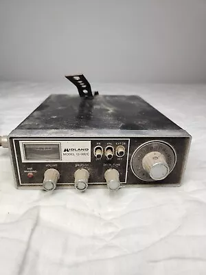Vintage 1975 Midland InternationCB Radio With Microphone 13-882C Tested Working • $33