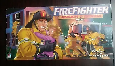 Fire Fighter Search And Rescue Board Game Milton Bradley Hasbro 2002 Complete • $12.71