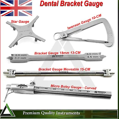 £21.99 • Buy Orthodontist Bracket Positioning Gauge Ortho Height Placing Gauges Measuring Lab