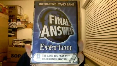 Everton - Final Answer Interactive DVD Game • £1.75