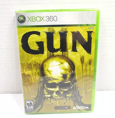 GUN Microsoft XBox 360 Game - New Factory Seal • $36.31