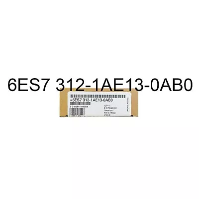 NEW Siemens 6ES7312-1AE13-0AB0 SIMATIC S7-300 CPU 312 6ES7 312-1AE13-0AB0 • $184.82