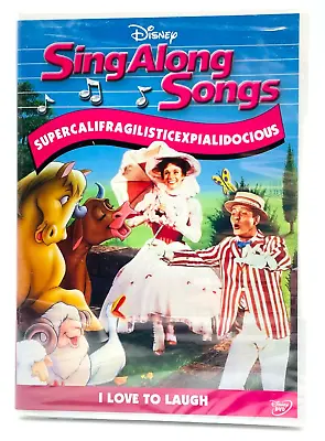 Disney Sing Along Songs DVD I Love To Laugh Mary Poppins BRAND NEW SEALED • $15