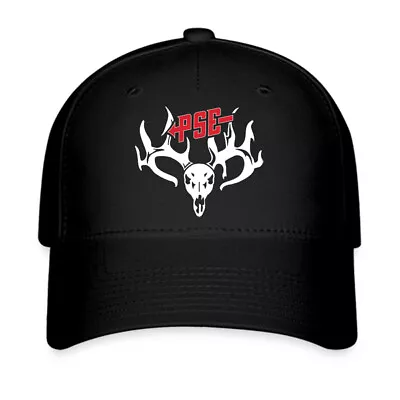 PSE Archery Black Hat Twill Cap Baseball Cap Size S/M & L/XL • $23.99