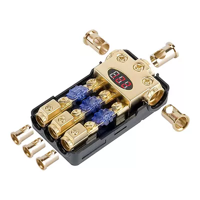 Digital Gold Power Mini Anl Fuse Distribution Block 0 Awg Gauge Professional Usa • $999.99