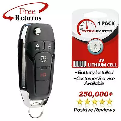 For 2013 2014 2015 2016 Ford Fusion Keyless Entry Remote Flip Key Fob • $15.89