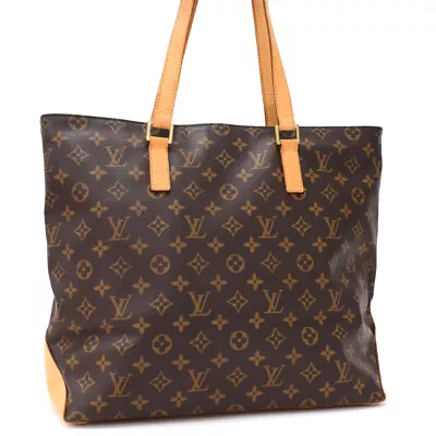 Auth LOUIS VUITTON Monogram Cabas Mezzo M51151 Shoulder Bag Canvas S11F • $313.12