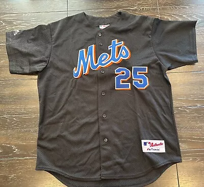New York Mets Matsui #25 BP Jersey Size Large Authentic Collection By Majestic • $60