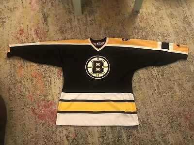 Vintage Starter Boston Bruins NHL Jersey Adult XL • $55