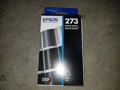 Genuine Epson 273 T273020-S Black Ink Cartridge XP-520 600 610 620 800 EXP 2024 • $15