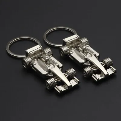 3D Simulation Of F1 Racing Car Keychain Keyring Pendant Graduation Birthday Gift • £4.61