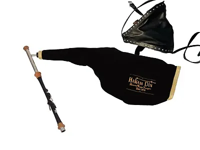 Irish Uilleann Pipes Practice Set In D - Irish Bagpipe With A 4 Key Chanter • £158.35