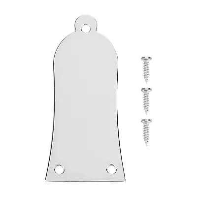 ForeverHandCrafted SILVER TRUSS COVER PLATE For Epiphone Guitars - Chrome 3 Hole • $11.95