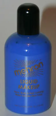 Hair And Body Makeup Blue Liquid Water Washable Mehron 4.5 Ozn • $9