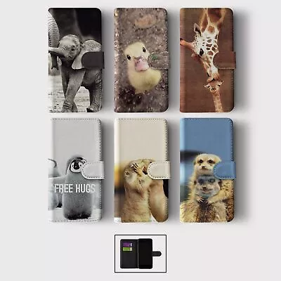 £8.99 • Buy Case For Iphone 14 13 12 11 Se Pro Max Wallet Flip Phone Cover Animal Cubs