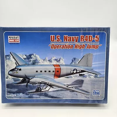 1/144 Minicraft US Navy R4D-5 Operation High Jump DC-3 Plastic Model Kit 14527 • $24.95