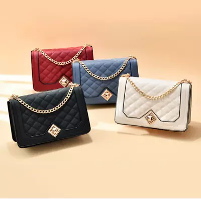 Women's PU Leather Handbags Small Shoulder Bags Messenger Satchel Tote Crossbody • $30.36