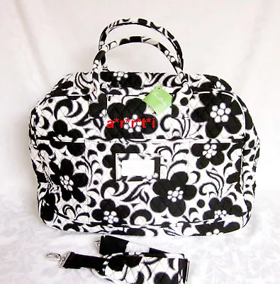 Vera Bradley Grand Traveler Carry On Travel Bag Night & Day NWT • $140