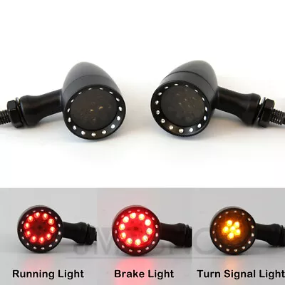 For Kawasaki Vulcan 1500 900 800 500 Motorcycle LED Blinker Turn Signal Lights • $22.25