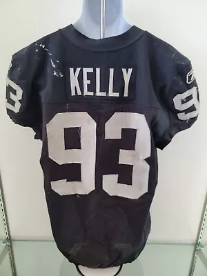 2010 TOMMY KELLY Oakland Raiders Game Used Worn NFL Football Jersey TEAM COA • $499.99