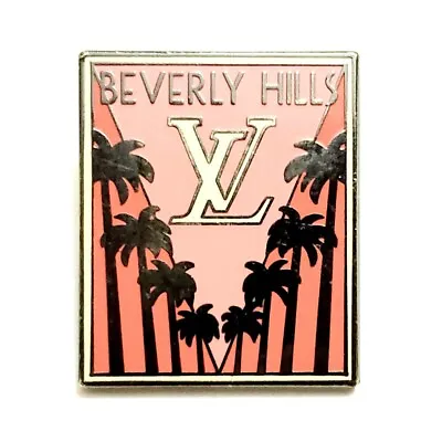 Authentic Louis Vuitton Logo Beverly Hills Pin • $40