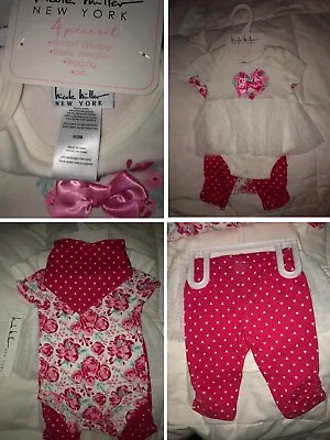 4pc Set * NICOLE MILLER  -  0-3 Months * NWT * I Paid $42 For It & NEVER Wore !! • $11.99