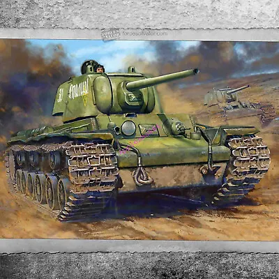 £18.86 • Buy Force Of Valor Russian Heavy Tank KV-1 Tank, Model 1941 Reinforced Welded Turret