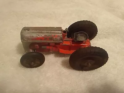 Vintage Toy Cast Metal Tractor W/Rubber Tires • $5