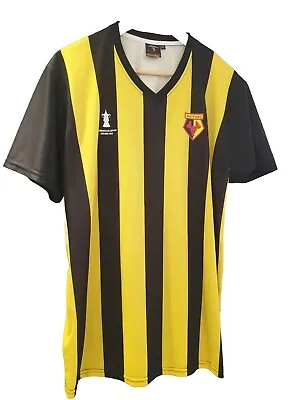 Watford FA Cup Final 2019 Leisure Football Shirt Adults Size XL • £29.99