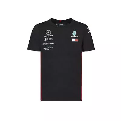 £14.99 • Buy Sale! Mercedes F1 Lewis Hamilton Kids Team T-Shirt 2019 Children Boys Junior