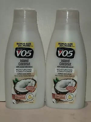 2pk V05 Vo5 Island Coconut Moisturizing Conditioner Soften And Shine 18 Fl Oz  • $19.99